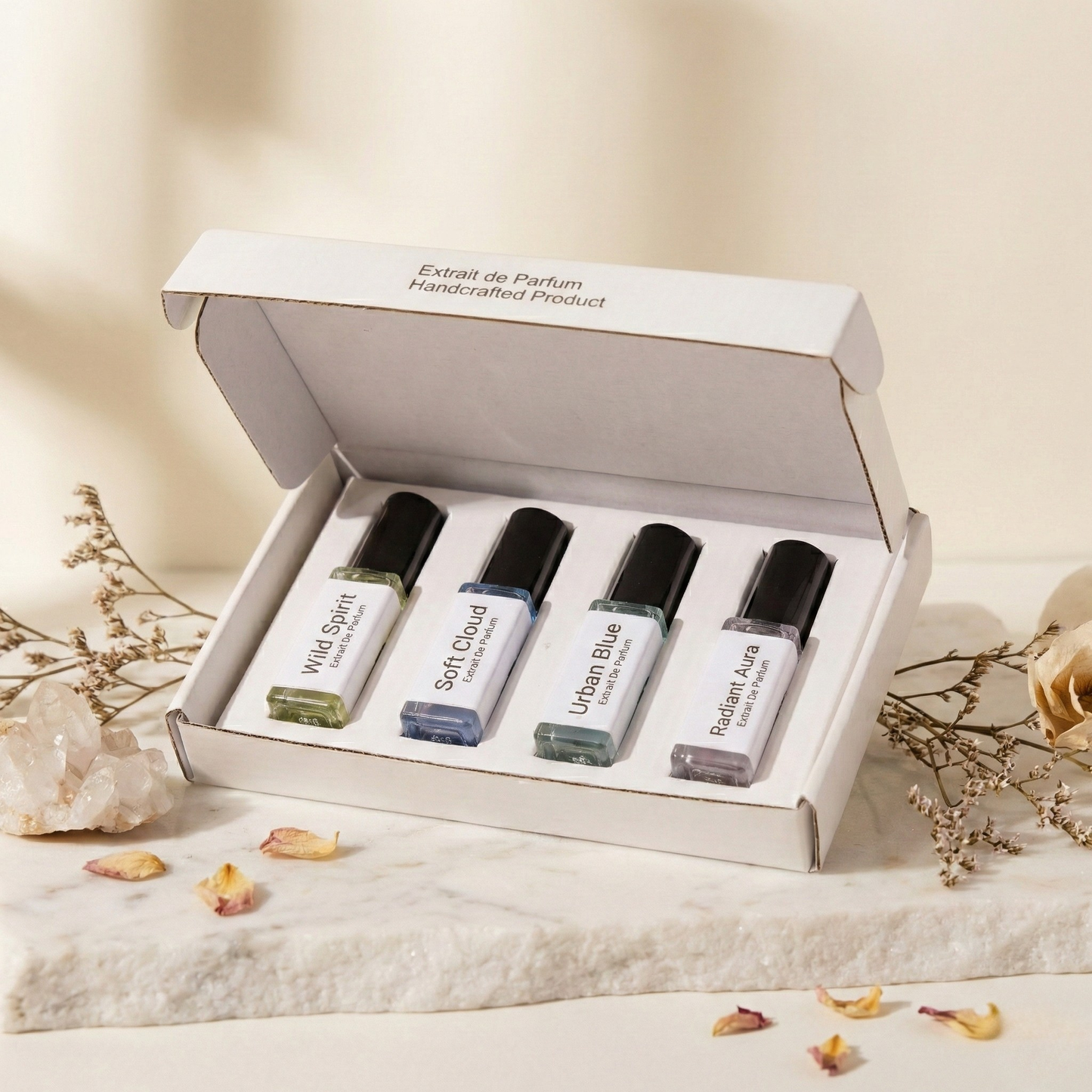 HIM & HER perfume combo set by Era Theory with 2 men's and 2 women's fragrances