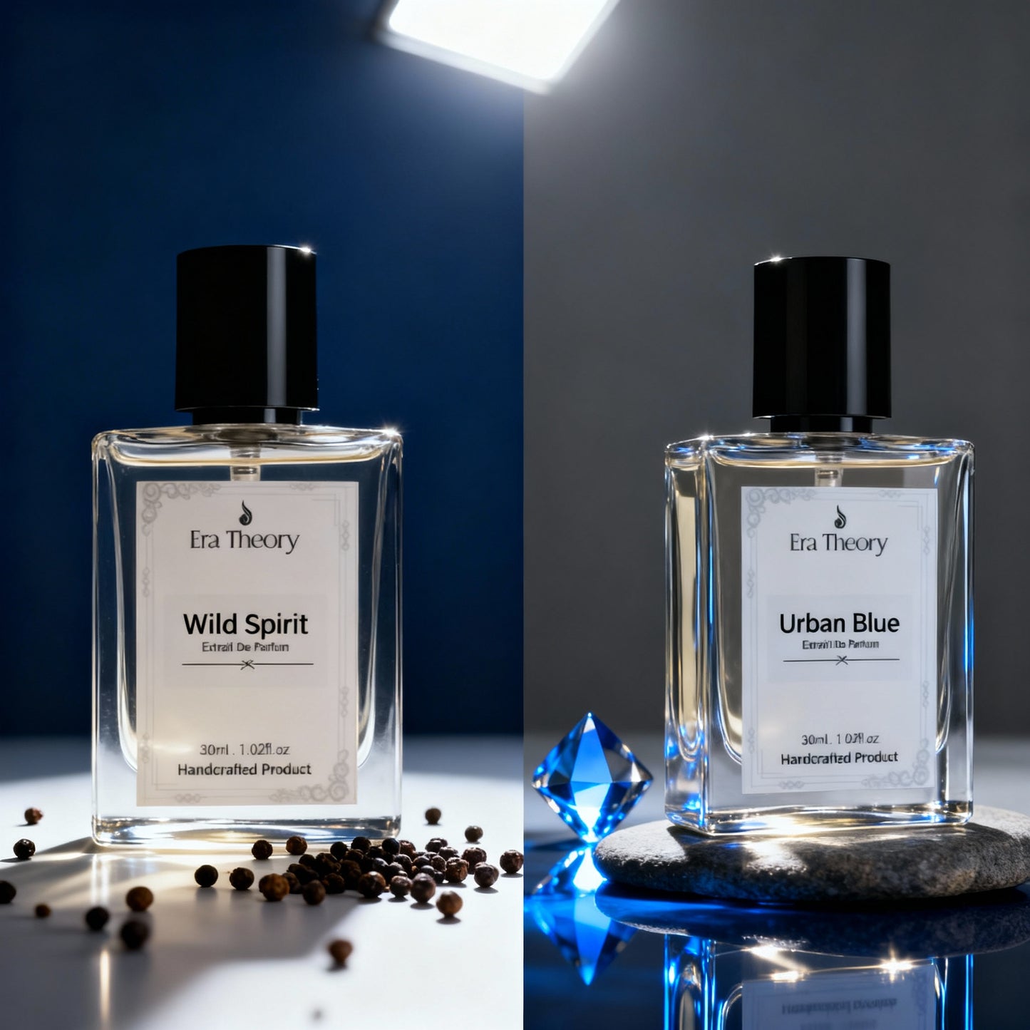 Blue Energy Duo – Wild Spirit & Urban Blue | Fresh Spicy & Woody Blue Men’s Fragrance Set