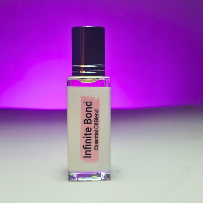 Infinity Bond perfume bottle by Era Theory inspired by Stronger With You with warm notes of chestnut and vanilla