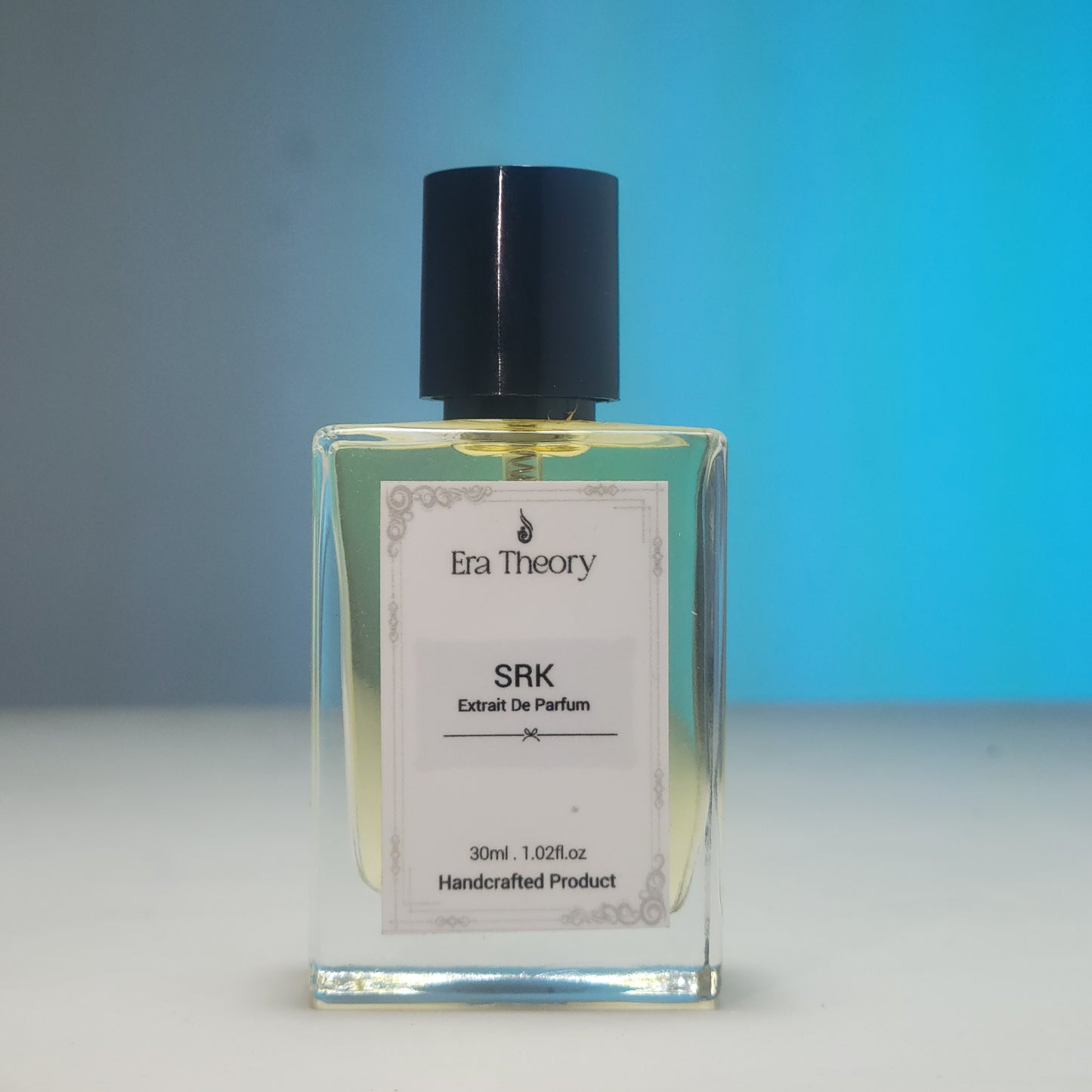 SRK perfume bottle by Era Theory inspired by Shah Rukh Khan with fresh citrus and warm wood notes