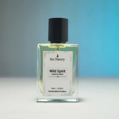 Wild Spirit perfume bottle by Era Theory inspired by Dior Sauvage with fresh spicy notes of bergamot and ambroxan